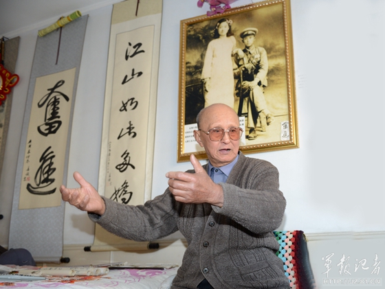 抗戰(zhàn)老兵劉長?。喊賾?zhàn)老兵唱“戰(zhàn)歌”